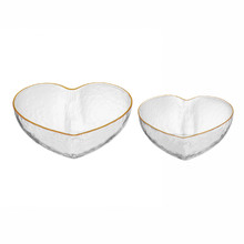 2 Piece Clear Amour Dessert Bowl Set