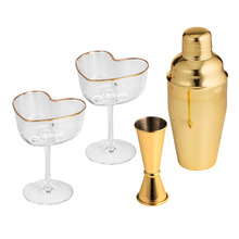 4 Piece Amour Cocktail Set
