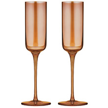 Verity 192ml Crystal Champagne Glasses (Set of 2)