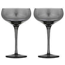 Verity 293ml Crystal Coupe Glasses (Set of 2)