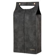 Harley Faux Leather Double Wine Bag