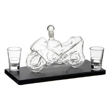 Preston Motorcycle 650ml Whisky Decanter & Glass Set