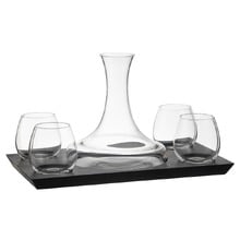 6 Piece Harvey 1.6L Decanter & 450ml Wine Glass Set