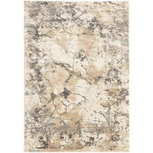 Beige Akeela Distressed-Look Rug