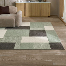 Green Soraya Power-Loomed Rug