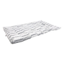 Grey Plush Pet Bed