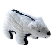 White Polar Bear Plush Dog Toy