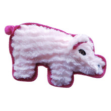 Pink Pig 1 Plush Dog Toy