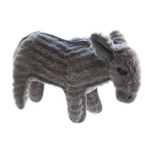Grey Donkey Plush Dog Toy