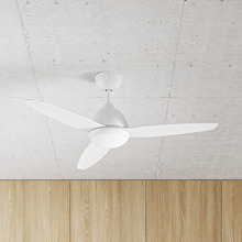 Whisper 122cm  AC Ceiling Fan with Tri-Colour LED