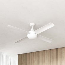 Claro Summer DC White Ceiling Fan with LED