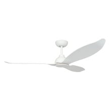 Claro Allure 132cm White DC Ceiling Fan with Remote Control