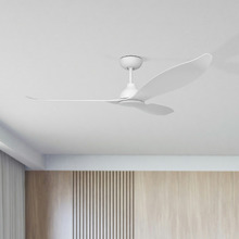 Claro Allure 132cm White DC Ceiling Fan with Remote Control