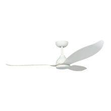 Claro Allure 132cm White DC Ceiling Fan with Remote Control & LED