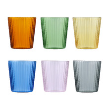 6 Piece Narciso 300ml Glass Tumbler Set
