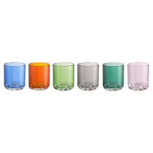 6 Piece Elite 330ml Glass Tumbler Set