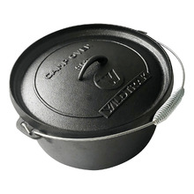 9 Quart Cast Iron Camp Dutch Oven