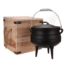 8L Cast Iron Potjie Pot