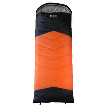 Orange Bremer Outdoor Hooded Sleeping Bag