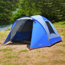Blue Tanami 6 Person Dome Tent with Vestibule