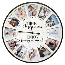 80cm Time Is Precious Wall Clock