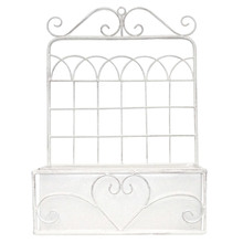 Antique Cream Window Sill Wall Planter