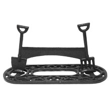 Spade & Fork Metal Boot Scraper