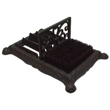 Black Iron Boot Scraper