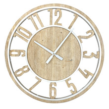 60cm Natural Charlie Wall Clock