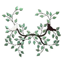 Love Birds Foliage Wall Accent