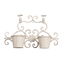 3 Piece Classic Twin Faucet Swirl Planter Set