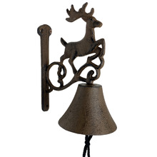 Reindeer Cast Iron Doorbell