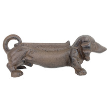 Dog Cast Iron Boot Scraper Ornament