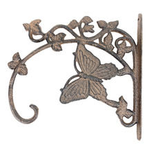 Butterfly Cast Iron Wall Bracket Hook