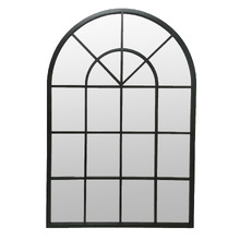 Hamptons Arched Window Mirror
