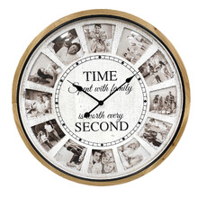 80cm Cherished Moments Family Wall Clock