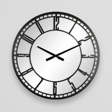60cm Triti Mirror Silent Wall Clock