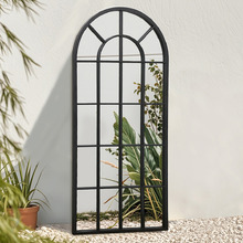 Braden Arched Metal Full Length Mirror