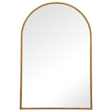 Gold Jhemaira Arched Iron Wall Mirror