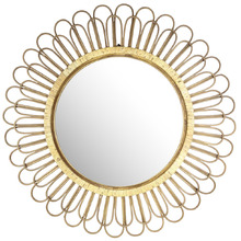 Florelle Bamboo & Rattan Wall Mirror