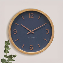 50cm Priscilla Pine Wood Wall Clock