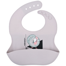 Rooster Ultra Soft Silicone Bib