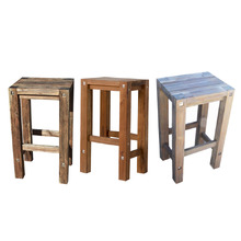 3 Piece 74cm Ollie Eucalyptus Wood Outdoor Barstool Set