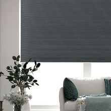Aster Graphite Sunscreen Roller Blind