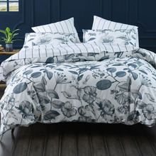 Pure Botanical Cotton Sateen Quilt Cover Set