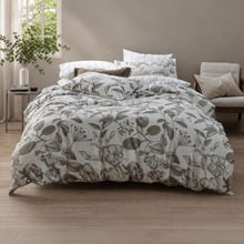 Pure Botanical Cotton Percale Quilt Cover Set