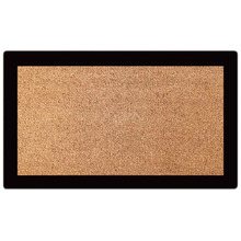 Classic Black Border Coir Doormat