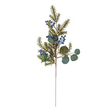 Blueberry Evergreen Christmas Ornament