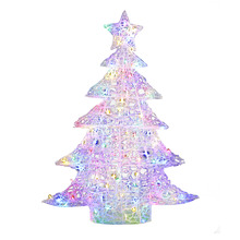 100cm Multicolour LED Acrylic Christmas Tree