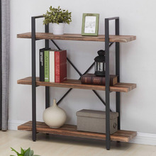 Neville 3 Tier Industrial Bookshelf
